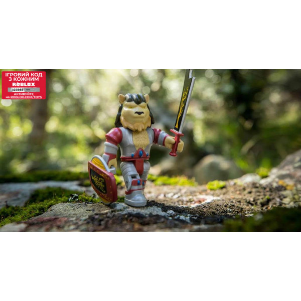 Фото - Коллекционная фигурка Jazwares Roblox Core Figures Lion Knight W4 (ROG0113)