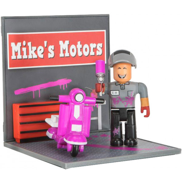 Фото - Коллекционная фигурка Jazwares Roblox Desktop Series Welcome to Bloxburg: Mechanic Mayhem W7 (ROB0308)
