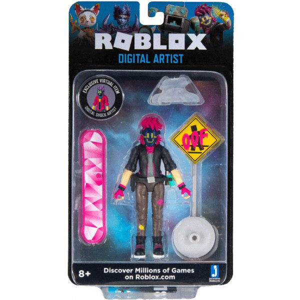 Фото - Колекційна фігурка Jazwares Roblox Imagination Figure Pack Digital Artist W7 (ROB0270)