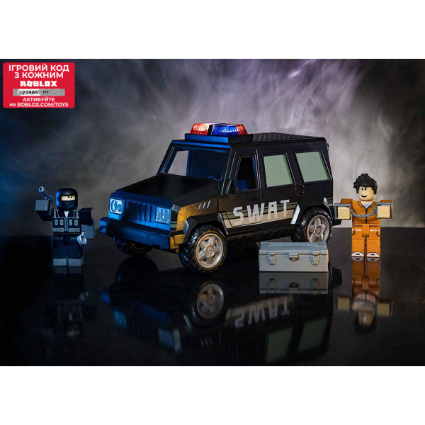 Фото - Коллекционные фигурки набор Jazwares Roblox Feature Vehicle Jailbreak: SWAT Unit W4 (10774R)
