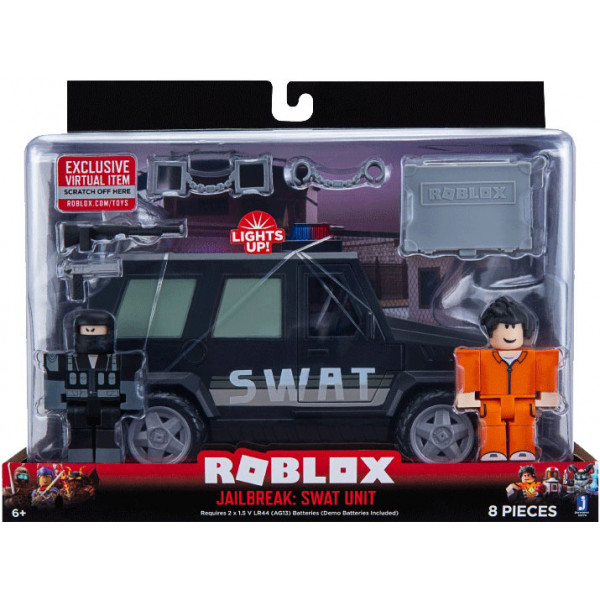 Фото - Коллекционные фигурки набор Jazwares Roblox Feature Vehicle Jailbreak: SWAT Unit W4 (10774R)
