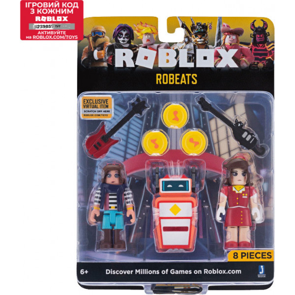 Фото - Колекційні фігурки набір Jazwares Roblox Game Packs RoBeats W4 (ROG0124)