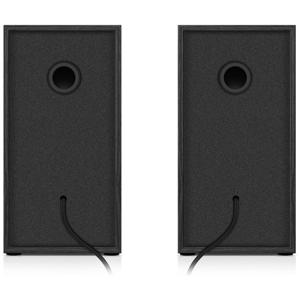 Фото - Компьютерная акустика компактная 2.0 REAL-EL S-202 Black (EL121200019)