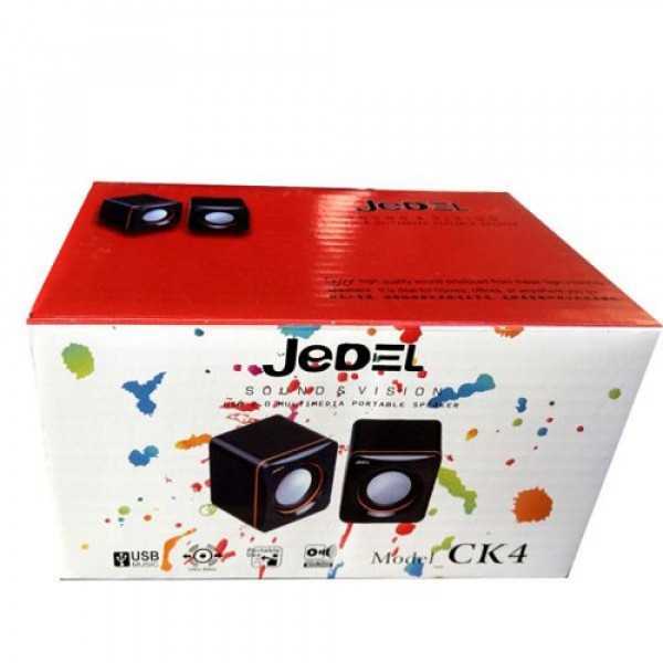 Фото - Уцінка - Комп'ютерна акустика звичайна 2.0 Jedel CК4 Black
