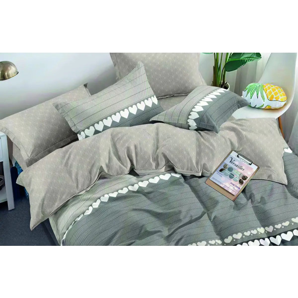 Фото - Комплект постільної білизни Versailles Сердечне тепло (VS-BM1.5-102) Фото - Комплект постільної білизни Versailles Сердечне тепло (VS-BM1.5-102)