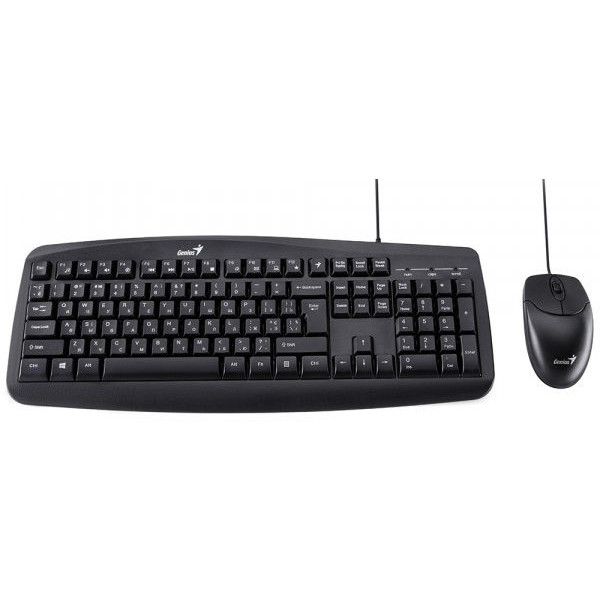 Фото - Клавіатура+миша Genius Smart KM-200 Black Ukr (31330003410) Фото - Клавіатура+миша Genius Smart KM-200 Black Ukr (31330003410)