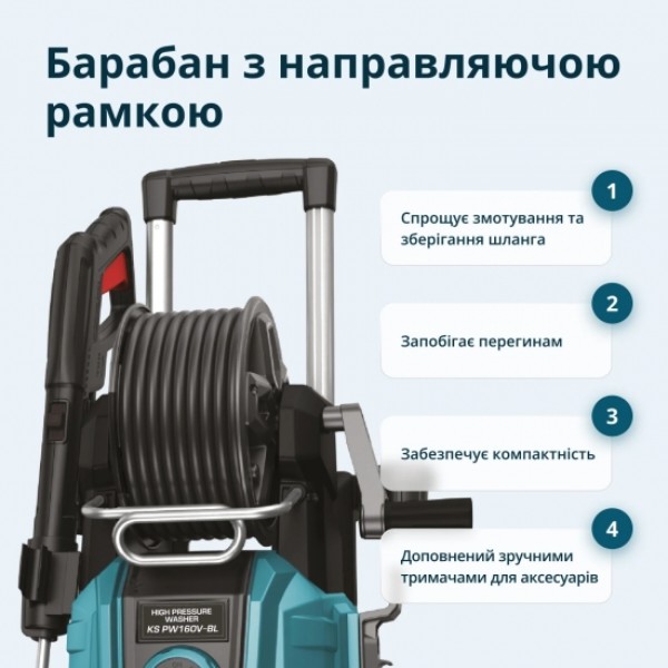Фото - Мінімийка Konner&Sohnen KSPW160V-BL