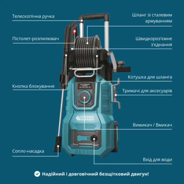 Фото - Мінімийка Konner&Sohnen KSPW160V-BL