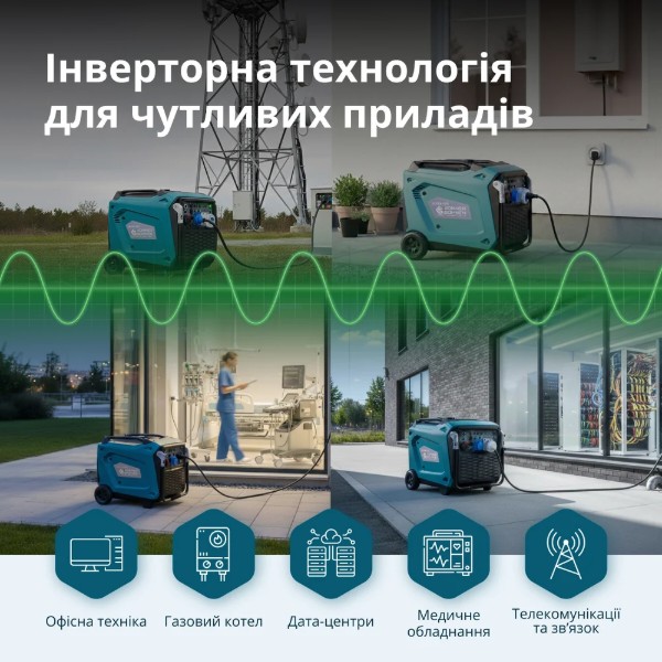 Фото - Генератор бензиновий Konner&Sohnen KS 9500iE S ATSR
