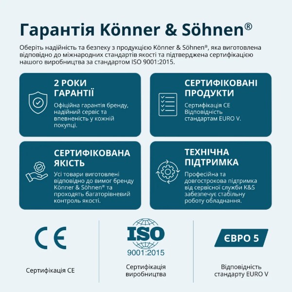 Фото - Генератор бензиновий Konner&Sohnen KS 9500iE S ATSR