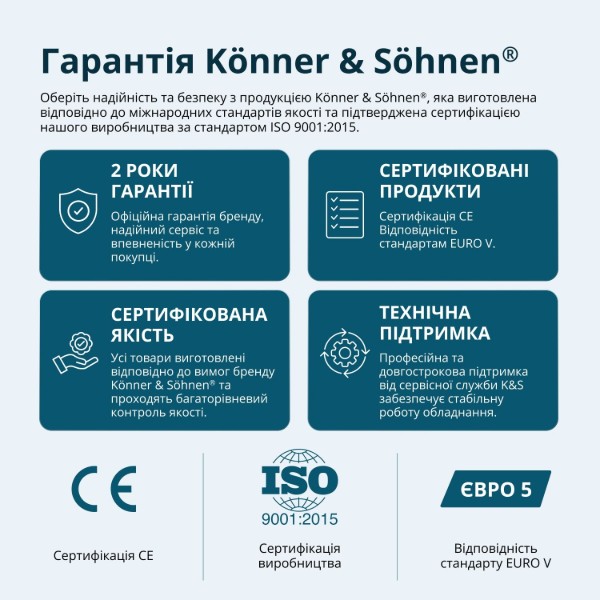 Фото - Генератор бензиновый Konner&Sohnen KS48VS-DC