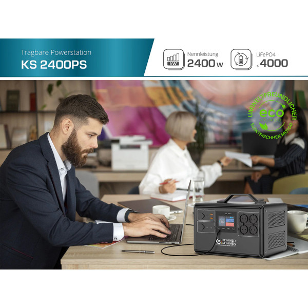 Фото - Зарядна станція універсальна Konner&Sohnen KS2400PS