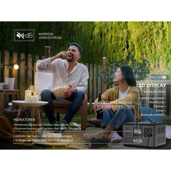 Фото - Зарядна станція універсальна Konner&Sohnen KS2400PS