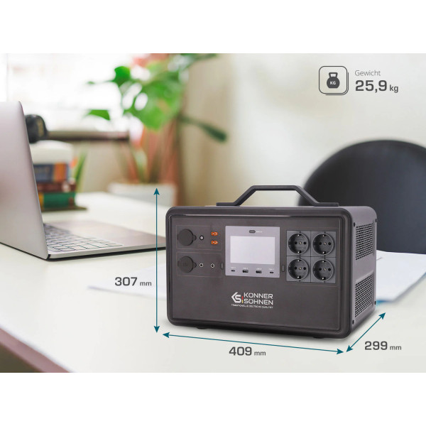 Фото - Зарядна станція універсальна Konner&Sohnen KS2400PS