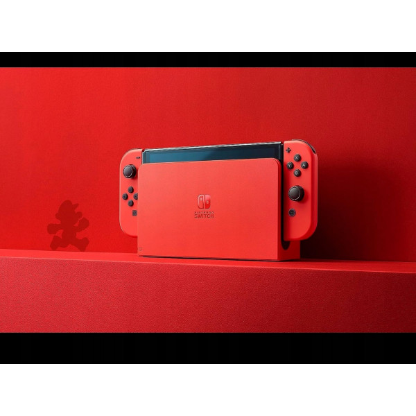 Фото - Ігрова приставка портативна Nintendo Switch OLED Red Mario Special Edition