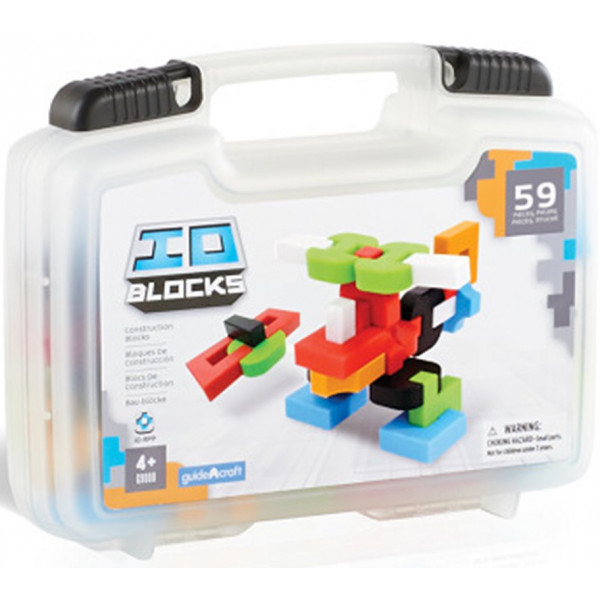 Фото - Пластиковый конструктор Guidecraft IO Blocks Дорожный набор с дополненной 3d реальностью, 59 деталей (G9604)