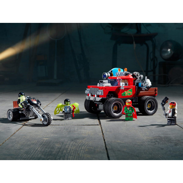 Фото - Конструктор LEGO Hidden Side Каскадерский грузовик Эль Фуего (70421)