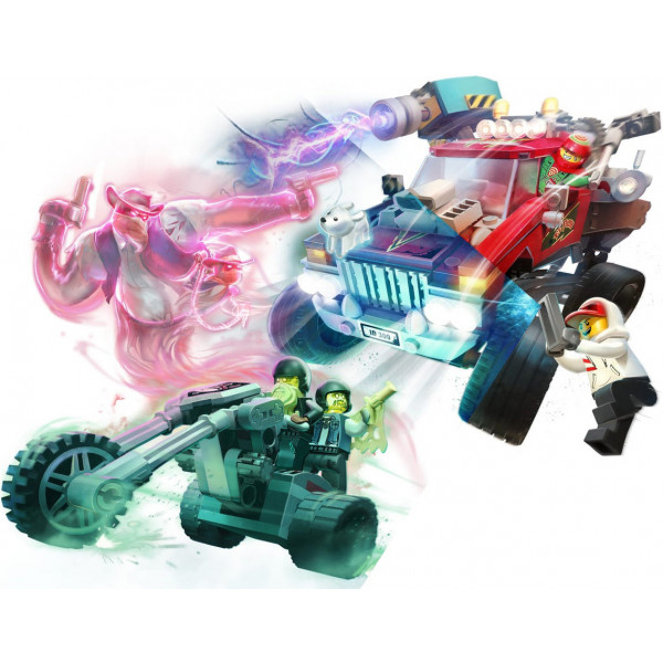 Фото - Конструктор LEGO Hidden Side Каскадерский грузовик Эль Фуего (70421)