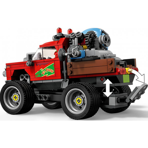 Фото - Конструктор LEGO Hidden Side Каскадерский грузовик Эль Фуего (70421)