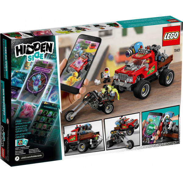 Фото - Конструктор LEGO Hidden Side Каскадерский грузовик Эль Фуего (70421)