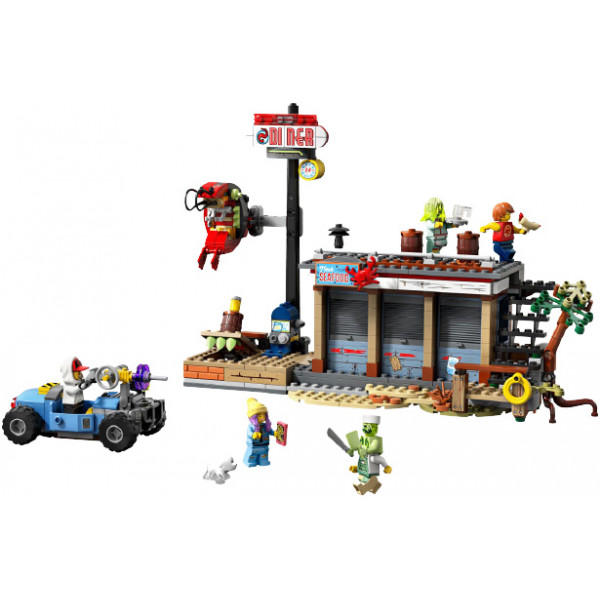 Фото - Конструктор LEGO Hidden Side Напад на закусочну (70422)