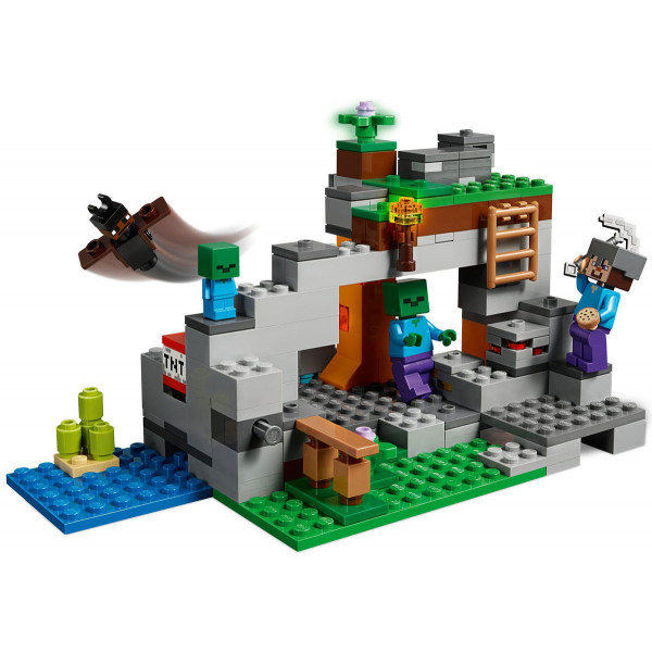 Фото - Конструктор LEGO Minecraft Печера зомбі (21141)