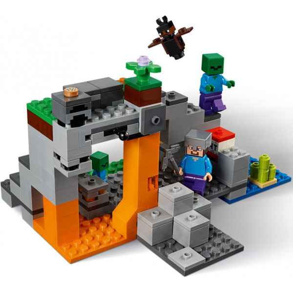 Фото - Конструктор LEGO Minecraft Печера зомбі (21141)