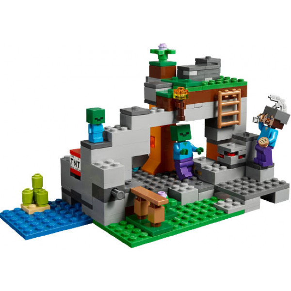 Фото - Конструктор LEGO Minecraft Печера зомбі (21141)