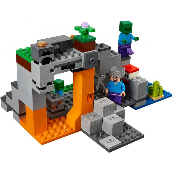 Фото - Конструктор LEGO Minecraft Печера зомбі (21141)
