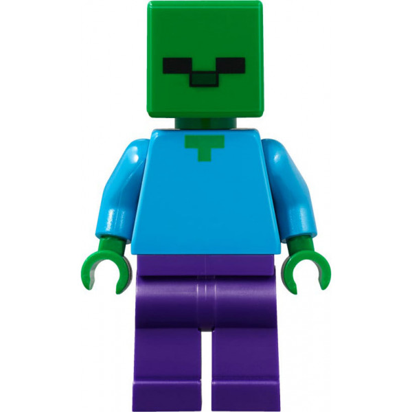 Фото - Конструктор LEGO Minecraft Печера зомбі (21141)