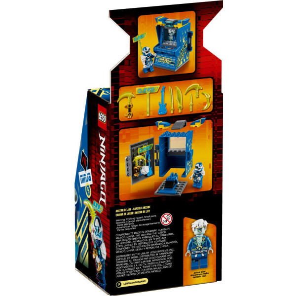 Фото - Конструктор LEGO Ninjago Аватар Джея. Игровой автомат (71715)