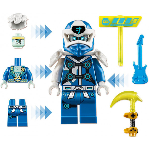 Фото - Конструктор LEGO Ninjago Аватар Джея. Игровой автомат (71715)