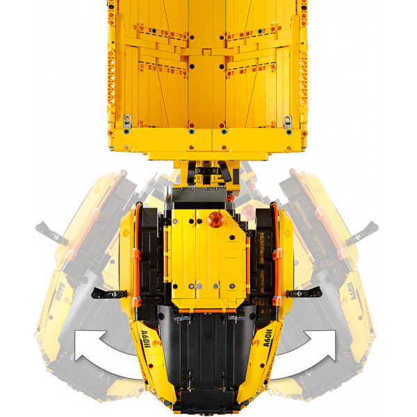 Фото - Конструктор LEGO Technik Шарнирный самосвал Volvo A25F 6х6 (42114)
