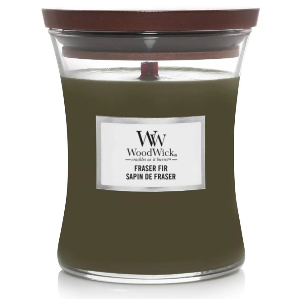 Фото - Свеча стекло Woodwick Mini Frasier Fir (Пихта Фразера) 85г (98175E)