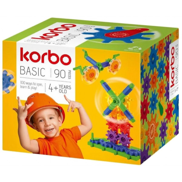 Фото - Пластиковый конструктор Korbo Basic Basic 90 деталей (65908)