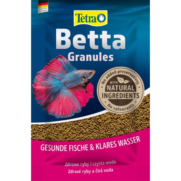 Фото - Корм для риб Tetra Betta Granules для півників в гранулах 5 г (4004218330122) Фото - Корм для риб Tetra Betta Granules для півників в гранулах 5 г (4004218330122)