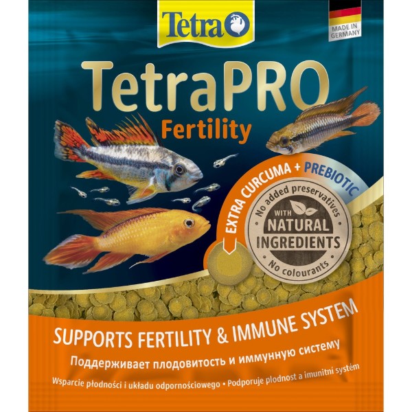 Фото - Корм для рыб Tetra PRO Fertility для иммунитета и репродуктивной функции 12 г (4004218329591)
