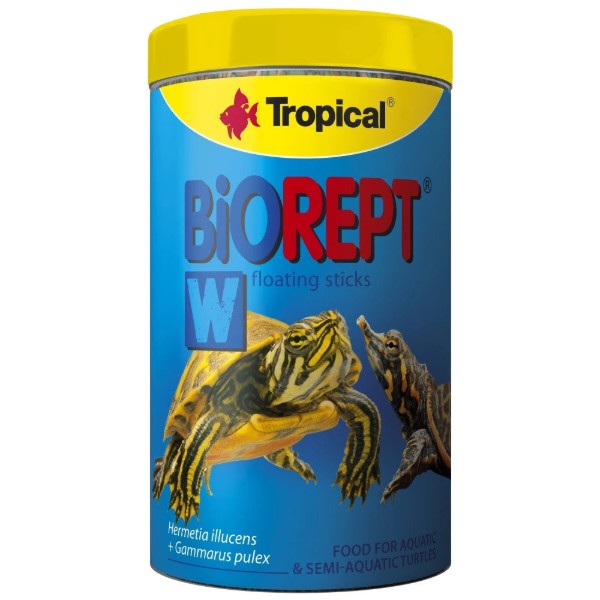 Фото - Корм для рептилій Tropical Biorept W для водоплавних черепах гранули 30 г (5900469113639) Фото - Корм для рептилій Tropical Biorept W для водоплавних черепах гранули 30 г (5900469113639)