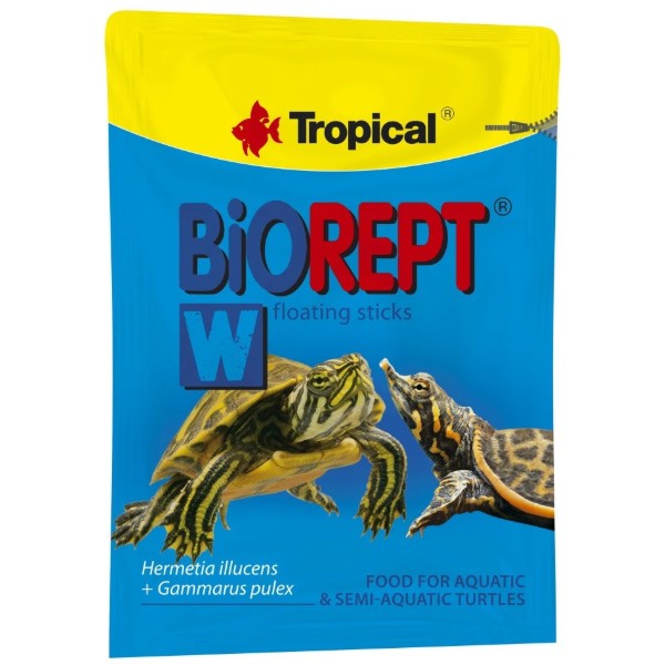 Фото - Корм для рептилій Tropical Biorept W для водоплавних черепах гранули 20 г (5900469113417) Фото - Корм для рептилій Tropical Biorept W для водоплавних черепах гранули 20 г (5900469113417)