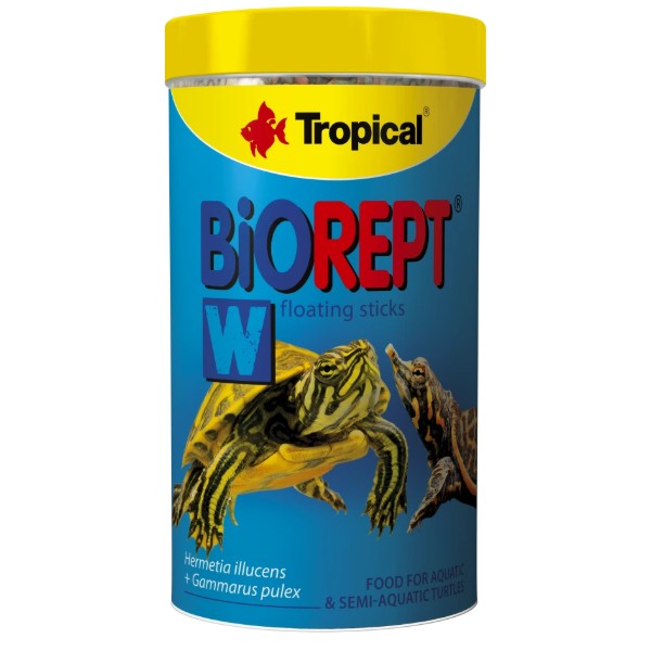 Фото - Корм для рептилій Tropical Biorept W для водоплавних черепах гранули 75 г (5900469113646) Фото - Корм для рептилій Tropical Biorept W для водоплавних черепах гранули 75 г (5900469113646)