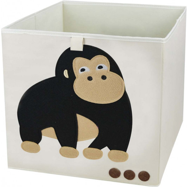 Фото - Коробка для зберігання дитяча Handy Home Мавпа 33x33x33 см (CH11) Фото - Коробка для зберігання дитяча Handy Home Мавпа 33x33x33 см (CH11)