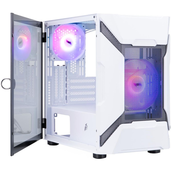 Фото - Корпус 1stPlayer D3-A-WH-1F7-14-W-1F7-W White без БЖ