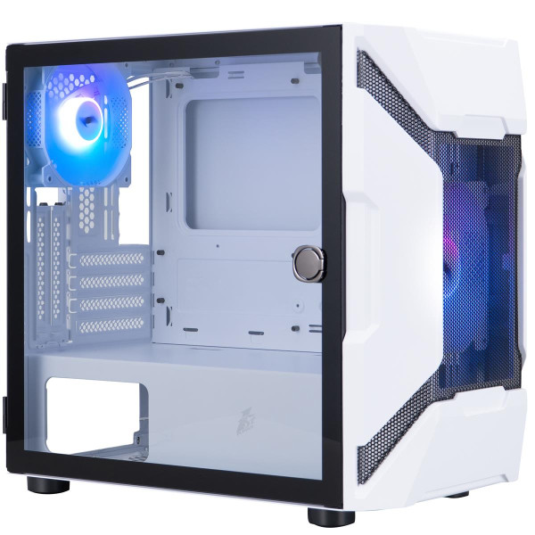 Фото - Корпус 1stPlayer D3-A-WH-1F7-14-W-1F7-W White без БЖ