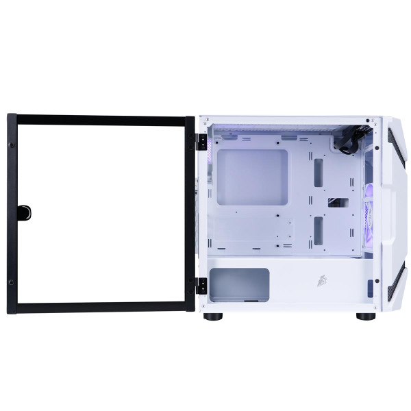 Фото - Корпус 1stPlayer D3-A-WH-1F7-14-W-1F7-W White без БЖ