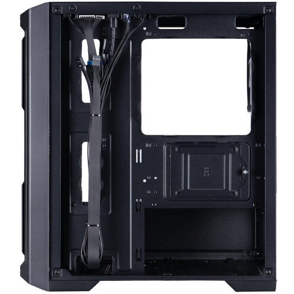 Фото - Корпус 1stPlayer H2-BK-4F7 Black без БП