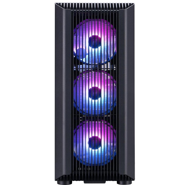 Фото - Корпус 1stPlayer H6-BK-4F7 Black без БЖ