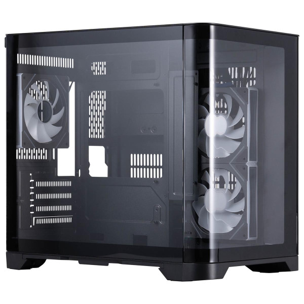 Фото - Корпус 1stPlayer UV5-BK-2FC7R-1FC7 Black без БЖ