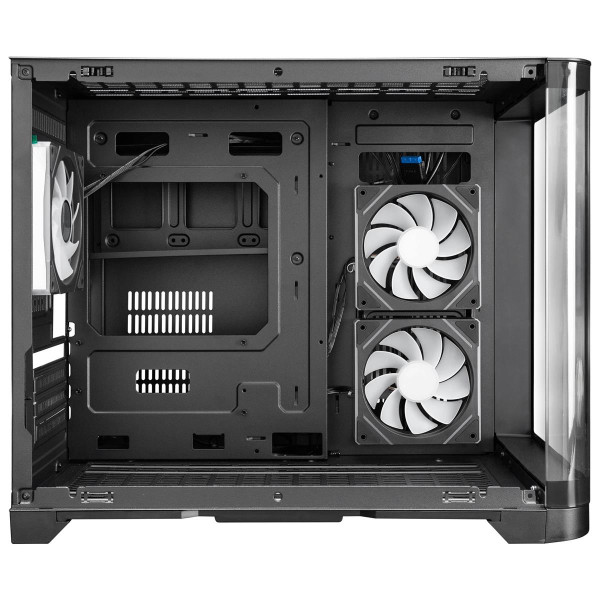 Фото - Корпус 1stPlayer UV6-BK-2FC7R-1FC7 Black без БП