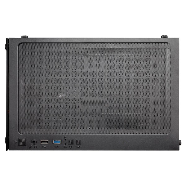 Фото - Корпус 1stPlayer X2-M-BK-4F7 Black без БЖ