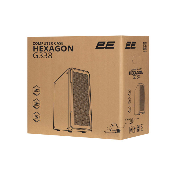 Фото - Корпус 2E Gaming Hexagon G338 (2E-G338) Без БЖ